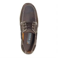 Women's Rockport Works Sailing Club Boat Shoe Steel Toe -Work Shoe Store 5 650 rockport works sailing club boat shoe steel toe brown2