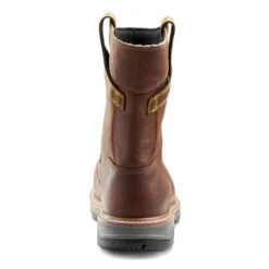 Men's Terra Patton Wellington IMG Aluminum Toe Waterproof Boots -Work Shoe Store 5 650 terra patton wellington img aluminum toe waterproof boots brown