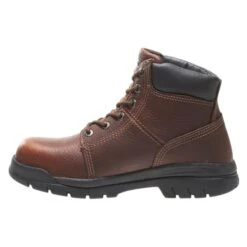 Men's Wolverine 6" Marquette Steel Toe Boots -Work Shoe Store 5 650 wolverine 6 marquette steel toe walnut