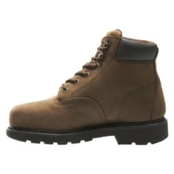 Men's Wolverine 6" McKay Steel Toe Waterproof Boots -Work Shoe Store 5 650 wolverine 6 mckay steel toe waterproof brown