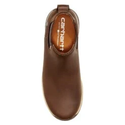 Men's Carhartt Force Water Resistant Romeo -Work Shoe Store 6 1001 carhartt force water resistant romeo dark bison oil tanned