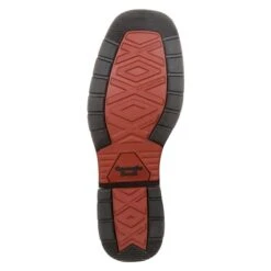 Men's Georgia 11" Carbo-Tec Square Toe Pull-On Waterproof Boots -Work Shoe Store 6 650 georgia 11 carbo tec square toe pull on waterproof brown red