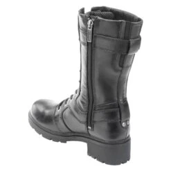 Women's Harley Davidson Footwear Eda Side-Zip Boots -Work Shoe Store 6 650 harley davidson footwear eda side zip black