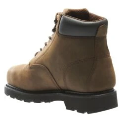 Men's Wolverine 6" McKay Steel Toe Waterproof Boots -Work Shoe Store 6 650 wolverine 6 mckay steel toe waterproof brown