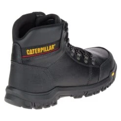 Men's CAT Outline Steel Toe Boots -Work Shoe Store 7 650 cat outline steel toe black