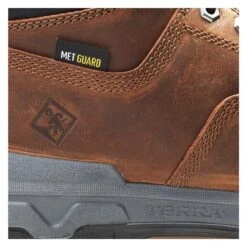 Men's Terra 6" Sentry Internal Met Guard Composite Toe Waterproof Boots -Work Shoe Store 7 650 terra 6 sentry internal met guard composite toe waterproof boots brown