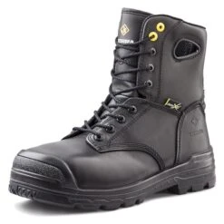 Men's Terra 8" Paladin Internal Met Guard 200G Composite Toe Waterproof Boots -Work Shoe Store 7 650 terra 8 paladin internal met guard 200g composite toe waterproof boots black