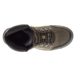 Men's CAT Outline Steel Toe Boots -Work Shoe Store 8 650 cat outline steel toe dark gull gray