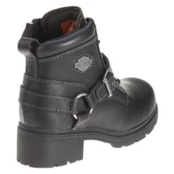 Women's Harley Davidson Tegan Side-Zip Boots -Work Shoe Store 8 650 harley davidson tegan side zip black