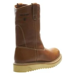Men's Wolverine 10" Wedge Heel Wellington Boots -Work Shoe Store 8 650 wolverine 10 wedge heel wellington brown