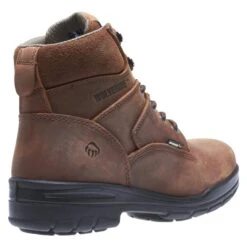 Men's Wolverine 6" Leather Durashocks Work Boots -Work Shoe Store 8 650 wolverine 6 leather durashocks work canyon
